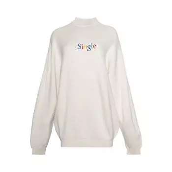 Свитер Vetements Single Sweater 'White', белый