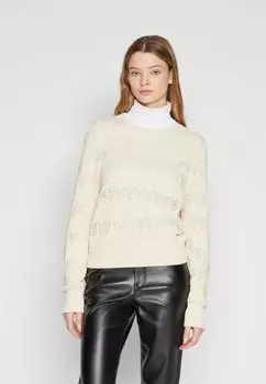 Свитер Vicattia Pointelle VILA, цвет birch