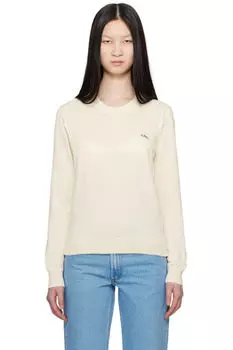 Свитер Виктория цвета «Off-White» A.P.C.