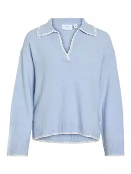 Свитер VILA, цвет Blue/Sky blue/Light blue