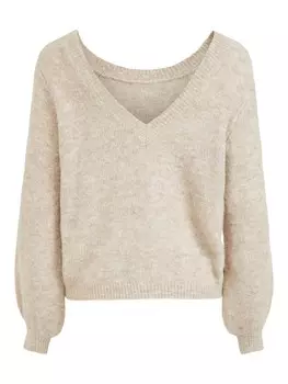 Свитер Vila JAMINA, пятнистый бежевый