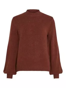 Свитер VILA, каштановый