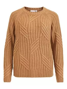 Свитер Vila MALINA, цвет Cognac