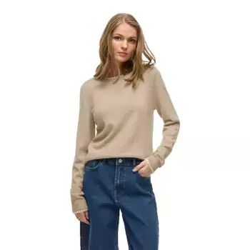 Свитер Vila Ril, бежевый