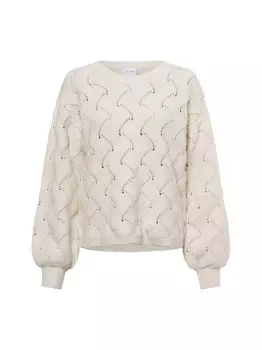 Свитер VILA Sweater Sufina, белый