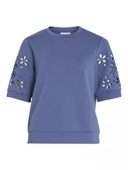 Свитер VILA Sweatshirt, сапфировый
