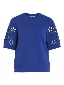 Свитер VILA Sweatshirt, синий
