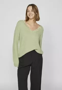 Свитер VILA, светло-зеленый