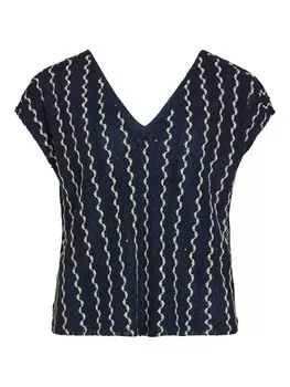 Свитер VILA, темно-синий