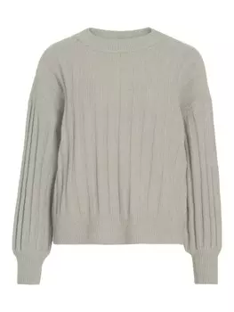 Свитер Vila TYCIA, светло-серый