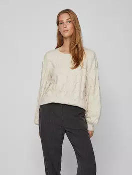 Свитер Vila Viella, кремовый