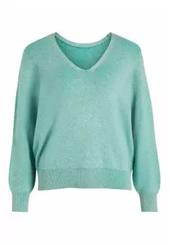 Свитер VILA, зеленый меланж