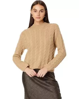 Свитер Vince Twisted Cable Crew, цвет Cashew