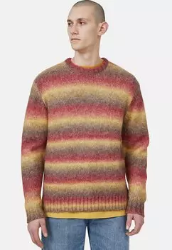 Свитер VINTAGE STRIPE Cotton On, красная полоска омбре