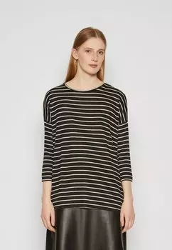 Свитер Vmbrianna 3/4 Vero Moda, цвет black/snow white