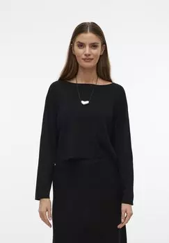 Свитер Vmina Boatneck Aware, черный