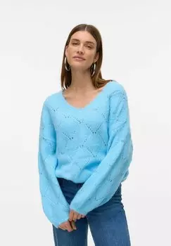 Свитер VMNOVAH PULLOVER Vero Moda, синий