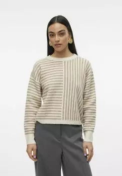 Свитер VMURANUS ONECK Vero Moda, светло-коричневый