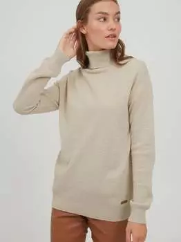 Свитер-Водолазка оксина Oxmo, бежевый