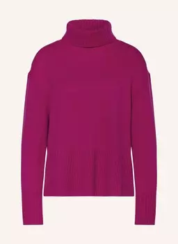 Свитер-Водолазка с кашемиром Darling Harbour, фуксия