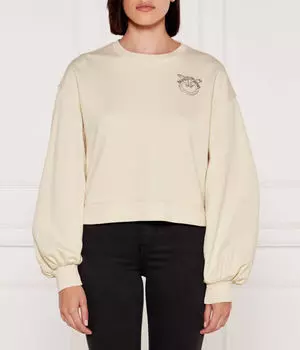 Свитер в церезоле Regular fit Pinko, желтый