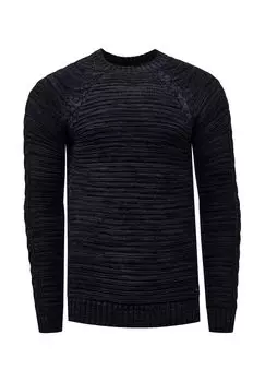 Свитер в пестрый дизайн RUSTY NEAL, черный