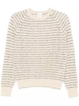 Свитер в полоску Alysi, нейтральный цвет
