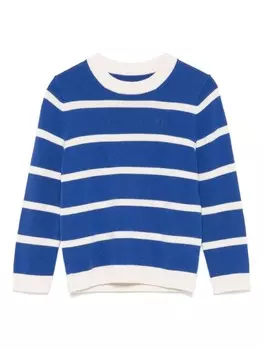 Свитер в полоску Calvin Klein Kids, синий