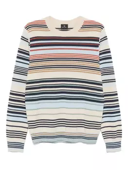 Свитер в полоску PS Paul Smith, нейтральный
