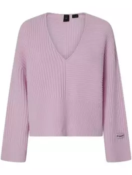 Свитер в рубчик PINKO, розовый