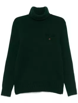 Свитер в рубчик Polo Ralph Lauren, зеленый