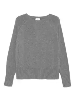 Свитер в рубчик с рукавами реглан Marella, серый