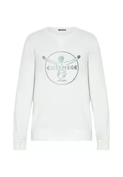 Свитер в стиле лейбла CHIEMSEE, цвет Star White