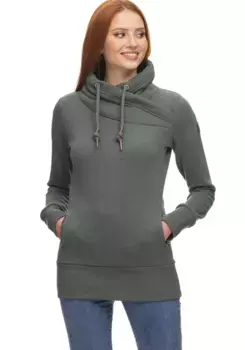 Свитер в стиле рэгвир "НЕСКА" Ragwear, зеленый