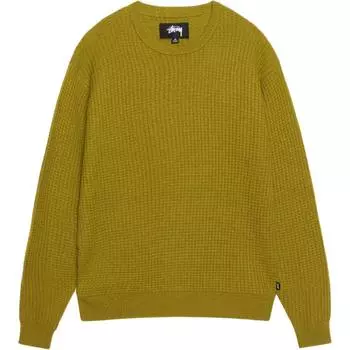 Свитер Waffle Knit Cashmere Crew Stussy, Milk White