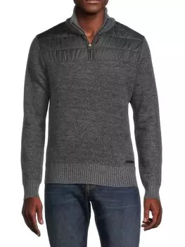 Свитер Walker на молнии Buffalo David Bitton, цвет Heather Grey