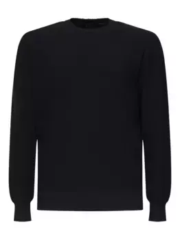 Свитер Walkery с круглым вырезом Loro Piana, черный