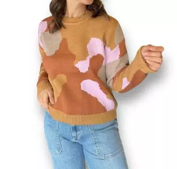 Свитер Wanderer цвета Camel THML