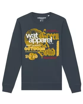 Свитер Watapparel Sweatshirt, антрацит