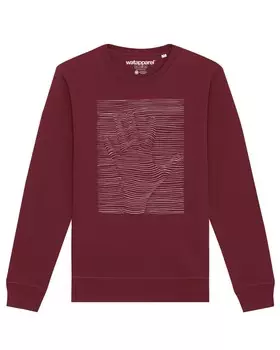 Свитер Watapparel Sweatshirt, бордовый