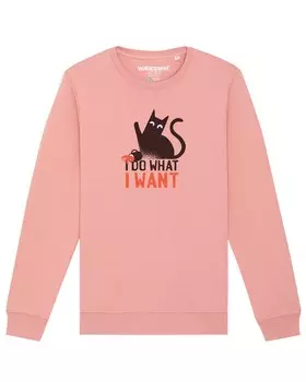Свитер Watapparel Sweatshirt Cat, розовый