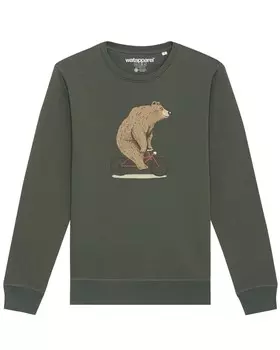 Свитер Watapparel Sweatshirt Fahrradbr, оливковый