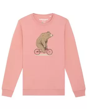 Свитер Watapparel Sweatshirt Fahrradbr, розовый