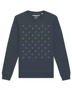 Свитер Watapparel Sweatshirt Fahrrder, антрацит