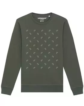 Свитер Watapparel Sweatshirt Fahrrder, оливковый