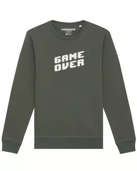 Свитер Watapparel Sweatshirt Game Over, хаки