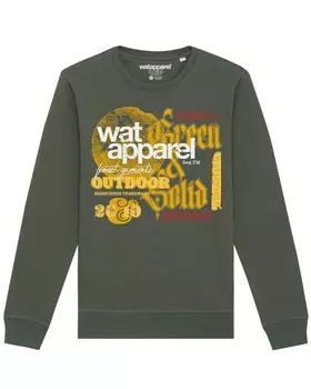 Свитер Watapparel Sweatshirt, хаки