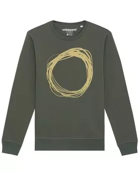 Свитер Watapparel Sweatshirt Kreis, оливковый