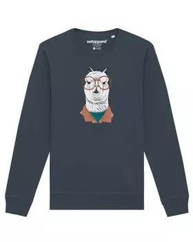 Свитер Watapparel Sweatshirt Lama, антрацит