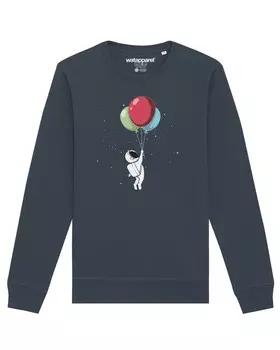 Свитер Watapparel Sweatshirt Little Balloon Astronaut, антрацит